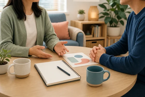 Calm treatment planning conversation