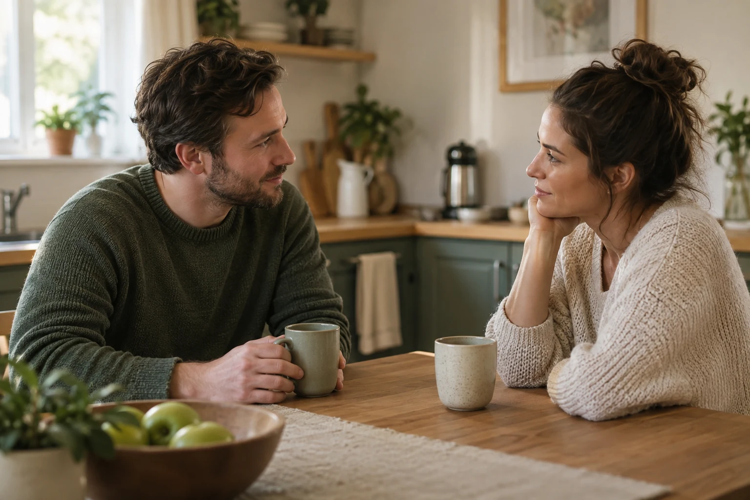Gentle support conversation